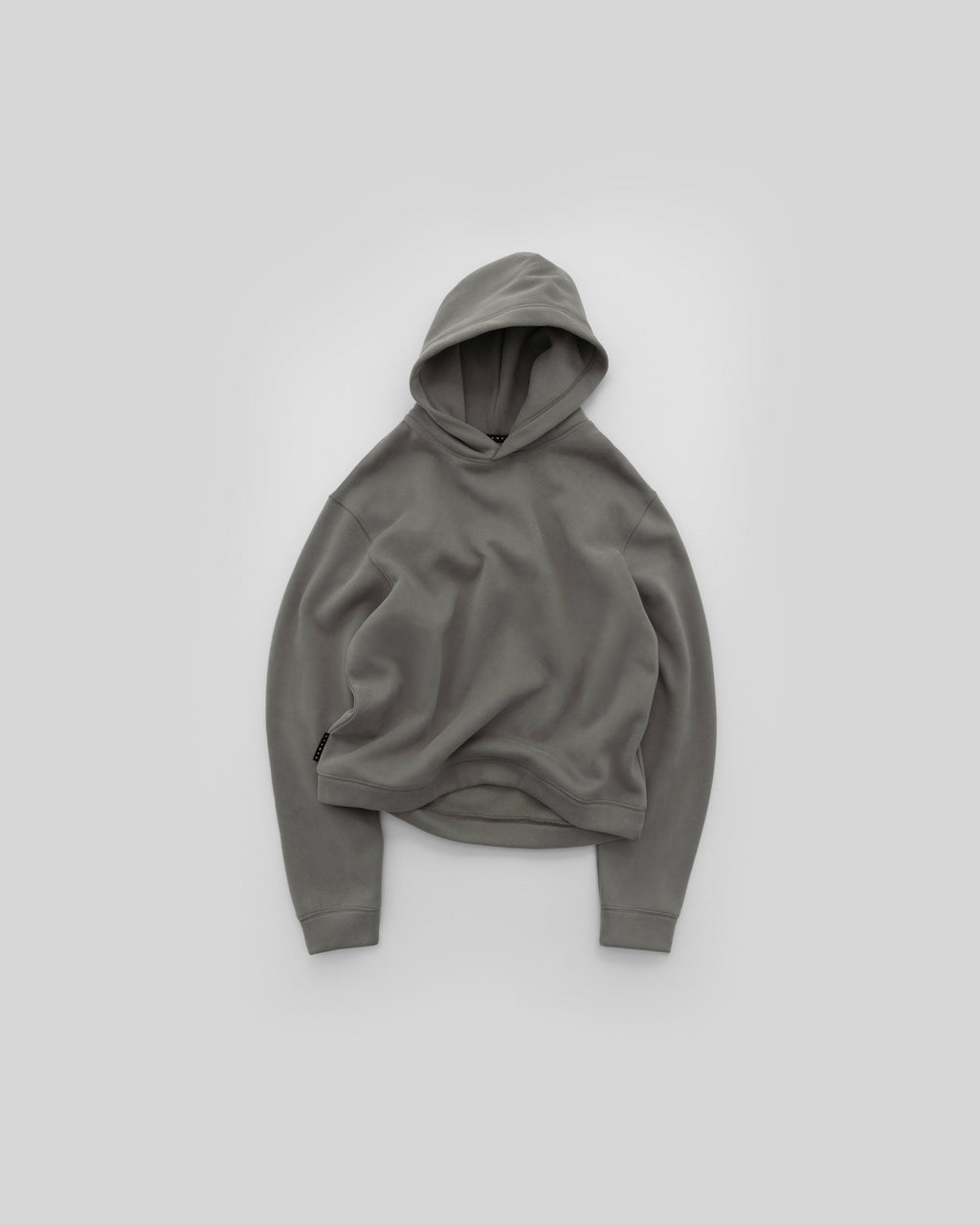 Cropped Fleece Hoodie