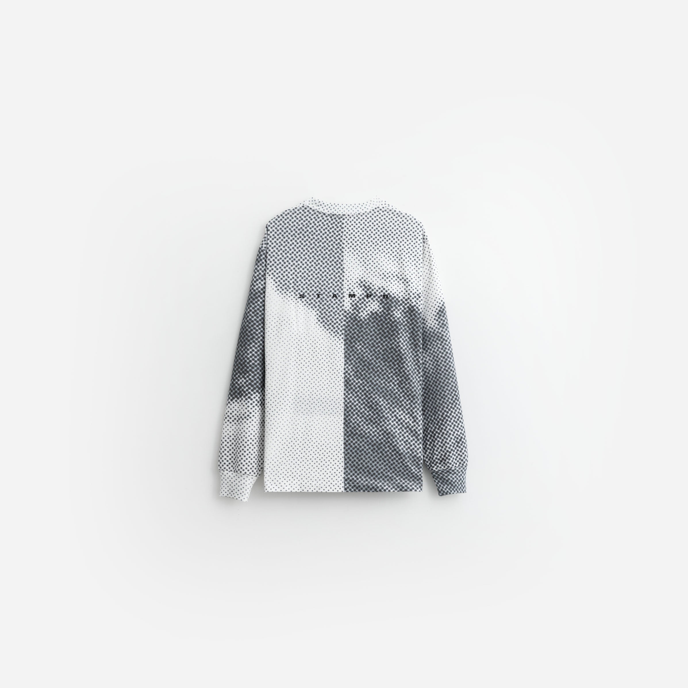 Black Wave LS Relaxed Tee
