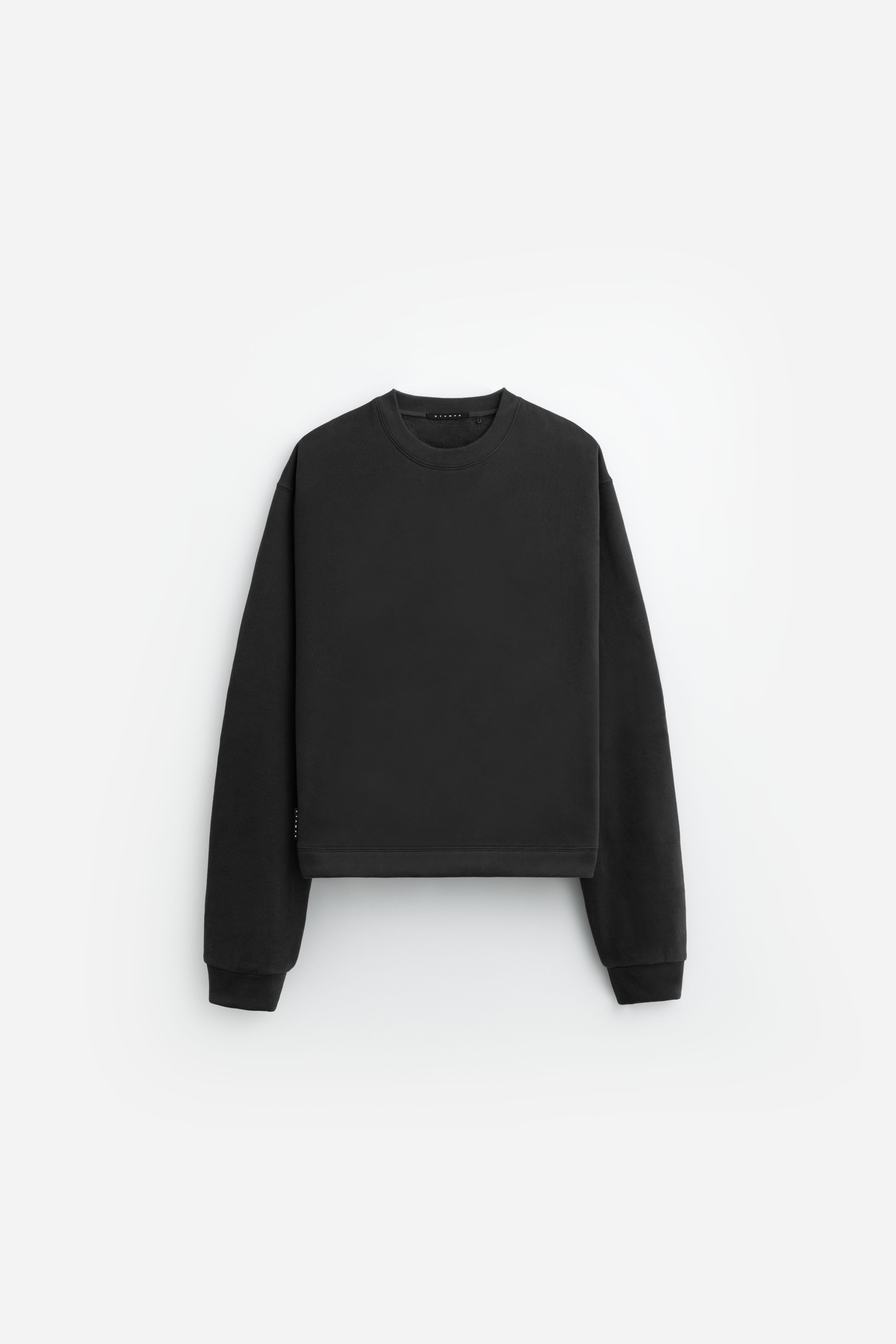 Cropped Fleece Crewneck